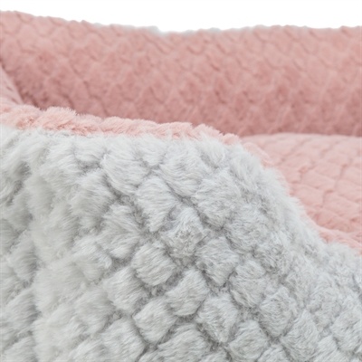 Trixie Trixie hondenmand kaline mio hoekig grijs / oudroze