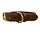 Sazzz halsband hond braveheart classic leer zadel bruin