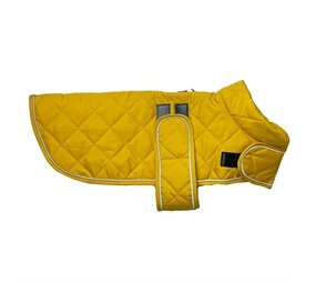 Happy pet Happy pet hondenjas go walk quilted classic mosterd