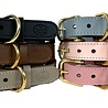 Sazzz Sazzz halsband hond braveheart classic leer lichtroze