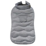 Croci Croci hondenjas padded eco leaves gerecycled grijs Croci Croci hondenjas padded eco leaves gerecycled grijs