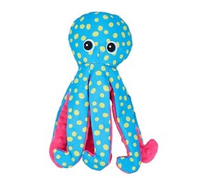 Fofos Fofos sealife octopus gestipt blauw Fofos Fofos sealife octopus gestipt blauw