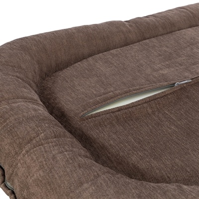 Trixie Trixie vital hondenkussen lennox ovaal bruin Trixie Trixie vital hondenkussen lennox ovaal bruin