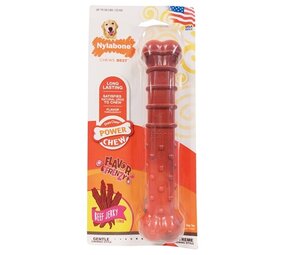 Nylabone Nylabone textured dura chew beef jerkey voor harde bijters Nylabone Nylabone textured dura chew beef jerkey voor harde bijters