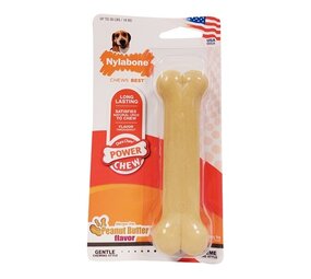 Nylabone Nylabone dura chew pindakaas voor harde bijters hypoallergeen Nylabone Nylabone dura chew pindakaas voor harde bijters hypoallergeen