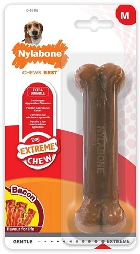 Nylabone Nylabone dura chew voor harde bijters baconsmaak