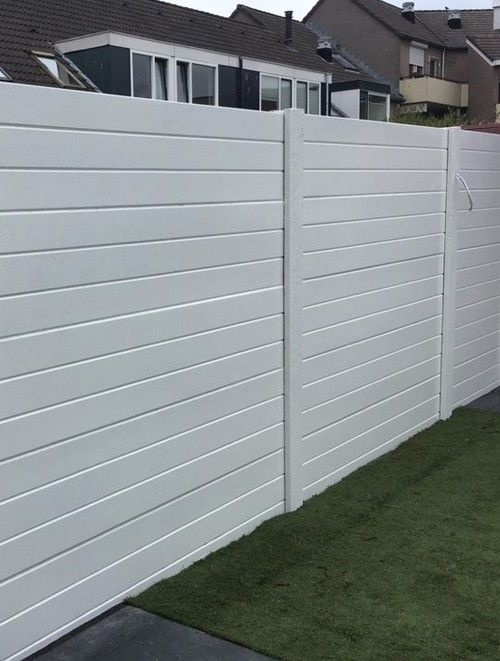 Beton schutting Prestige Glad