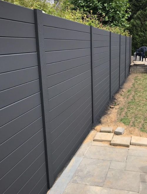 Beton schutting Prestige Glad