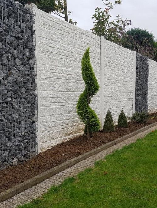 Beton schutting Fels