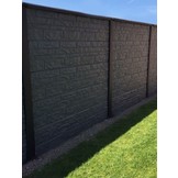 Beton schutting Fels