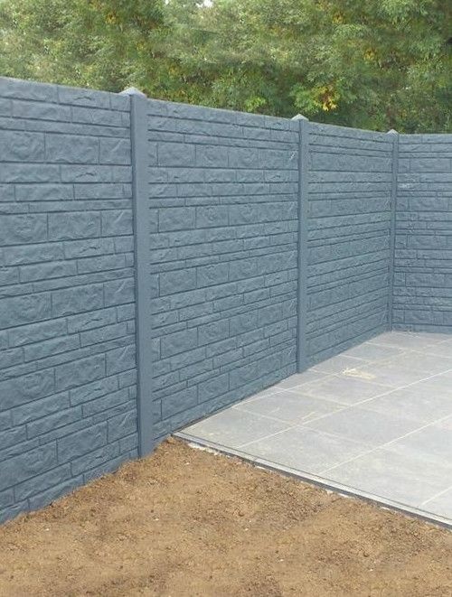 Beton schutting Fels