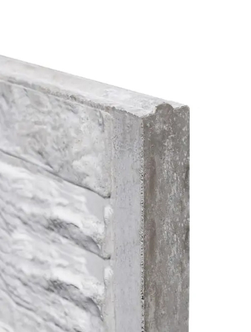 Duo Beton schutting Rabat Hout