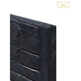 Duo Beton schutting Blokhut Antraciet