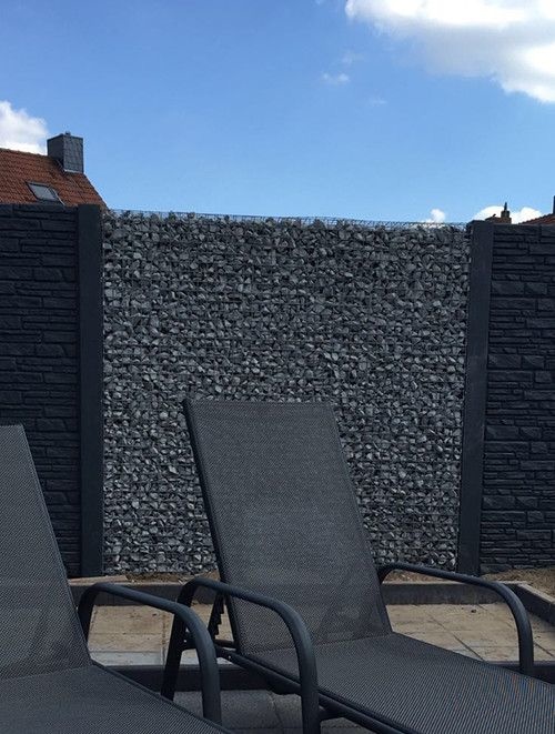 Schanskorven schutting - 15 centimeter