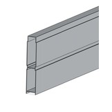 Aluminium schutting Antraciet RAL7016S