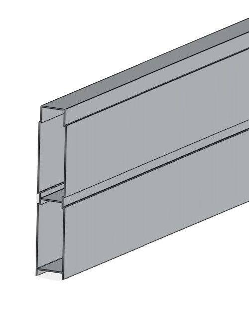 Aluminium schutting Antraciet RAL7016S