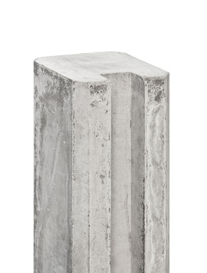 Betonpaal 200 centimeter betongrijs