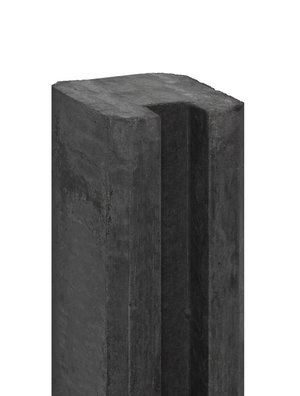 Betonpaal 120 centimeter antracietgrijs