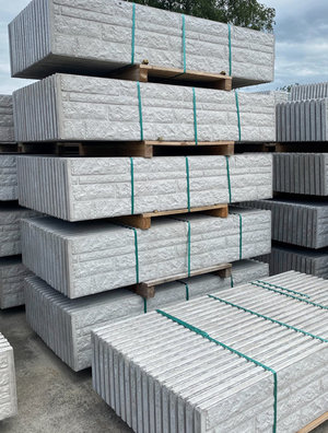 Betonplaat met motief - Enkelzijdig