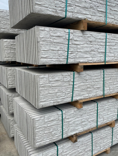 Duo betonplaat met motief - Dubbelzijdig