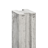 Duo betonpaal 234,7 centimeter betongrijs