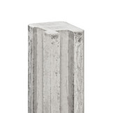 Duo betonpaal 234,7 centimeter betongrijs