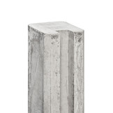 Duo betonpaal 234,7 centimeter betongrijs
