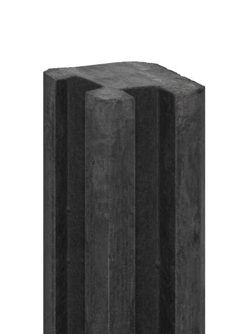 Duo betonpaal 216,7 centimeter antracietgrijs