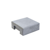 Duo betonpaal muts betongrijs