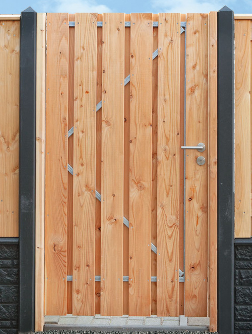 Tuinpoort Red Class Wood