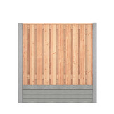 Red Class Wood hout beton schutting Duo Rabat Hout