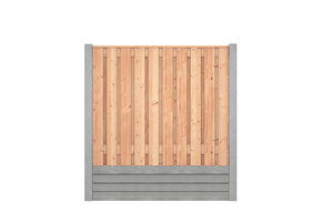 Red Class Wood hout beton schutting Duo Rabat Hout