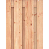 Red Class Wood hout beton schutting Duo Rock