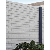 Beton schutting Steenmotief