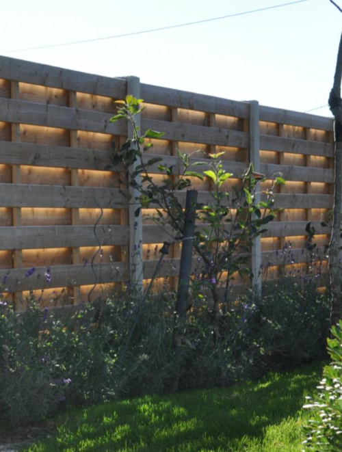 Hout beton schutting Budget