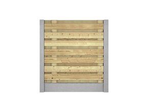 Hout beton schutting Budget