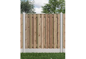 Hout Beton Schutting - Basic