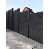 Beton schutting - Duo - 180 cm hoog