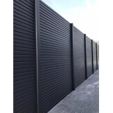 Beton schutting - Duo - 180 cm hoog