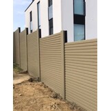 Beton schutting - Duo - 180 cm hoog