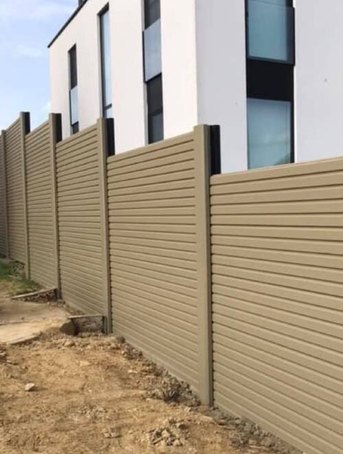 Beton schutting - Duo - 180 cm hoog