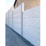 Beton schutting - Duo - 180 cm hoog