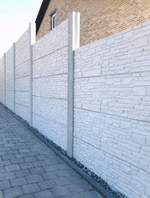 Beton schutting - Duo - 180 cm hoog