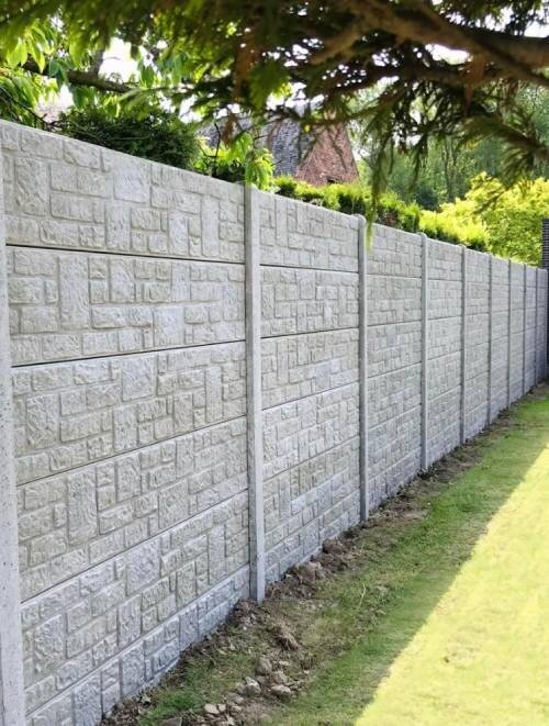 Beton schutting - Duo - 180 cm hoog