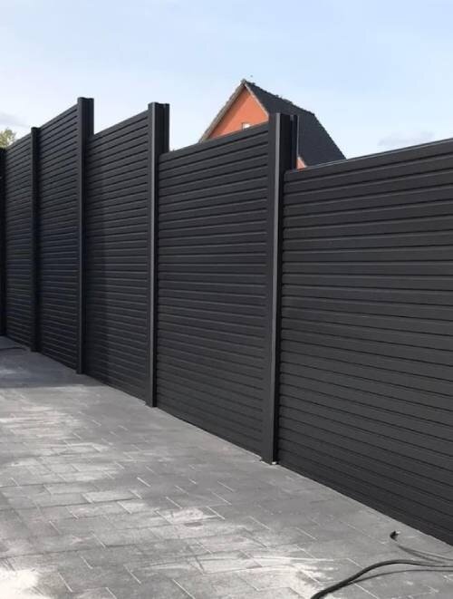 Beton schutting - Duo - 216 cm hoog