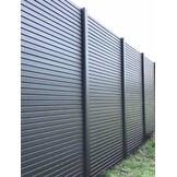 Beton schutting - Duo - 216 cm hoog