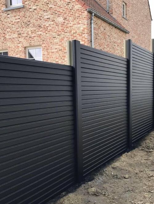 Beton schutting - Duo - 216 cm hoog