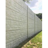 Beton schutting - Duo - 216 cm hoog