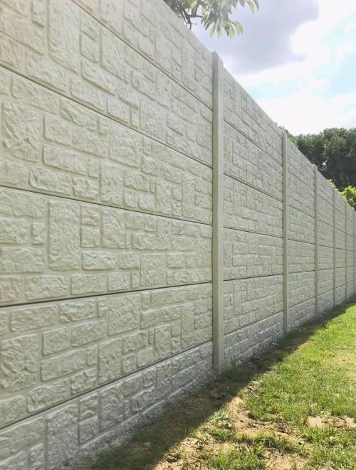 Beton schutting - Duo - 216 cm hoog