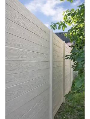 Beton schutting - Enkelzijdig - 231 cm hoog